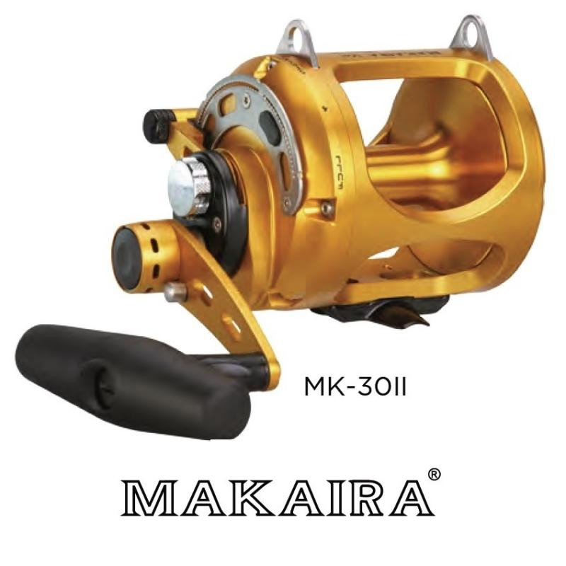 Carretilha Okuma Makaira 50 Silver - Especial Edition - SANFISH