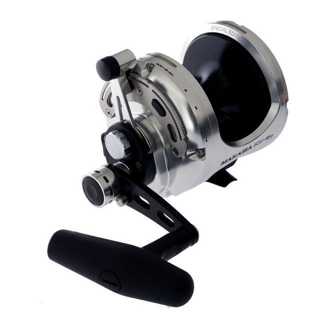Carretilha Okuma Makaira 50 Silver - Especial Edition - SANFISH