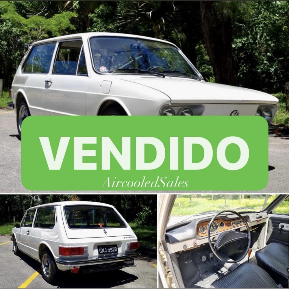 Brasília 1976 - Placa Preta VENDIDO - AircooledSales