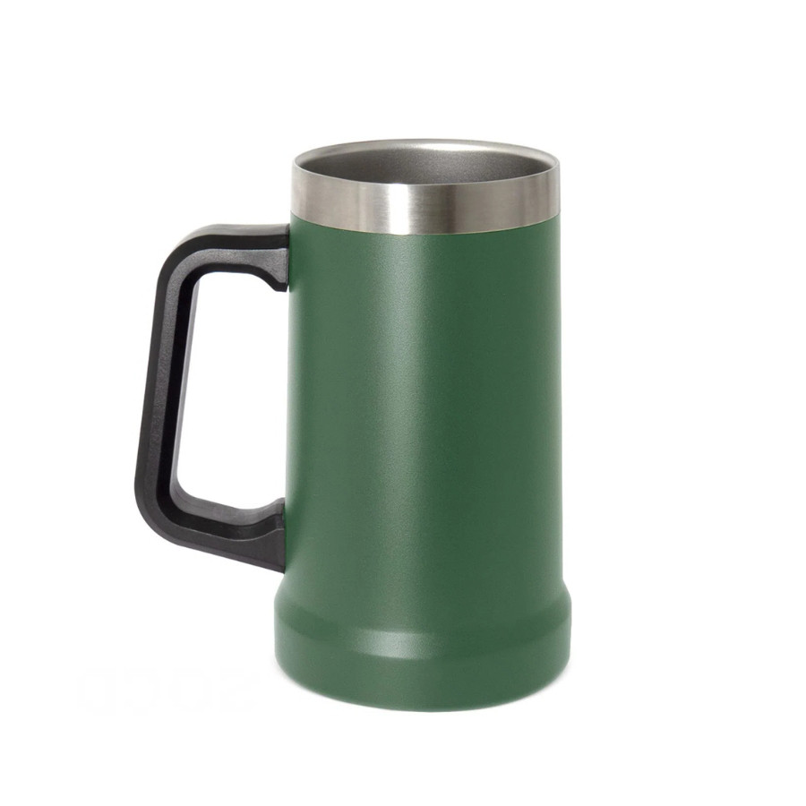 Caneca Cerveja Aço Inox 710 Ml AZUL MARINHO - Sublimáticos Mania
