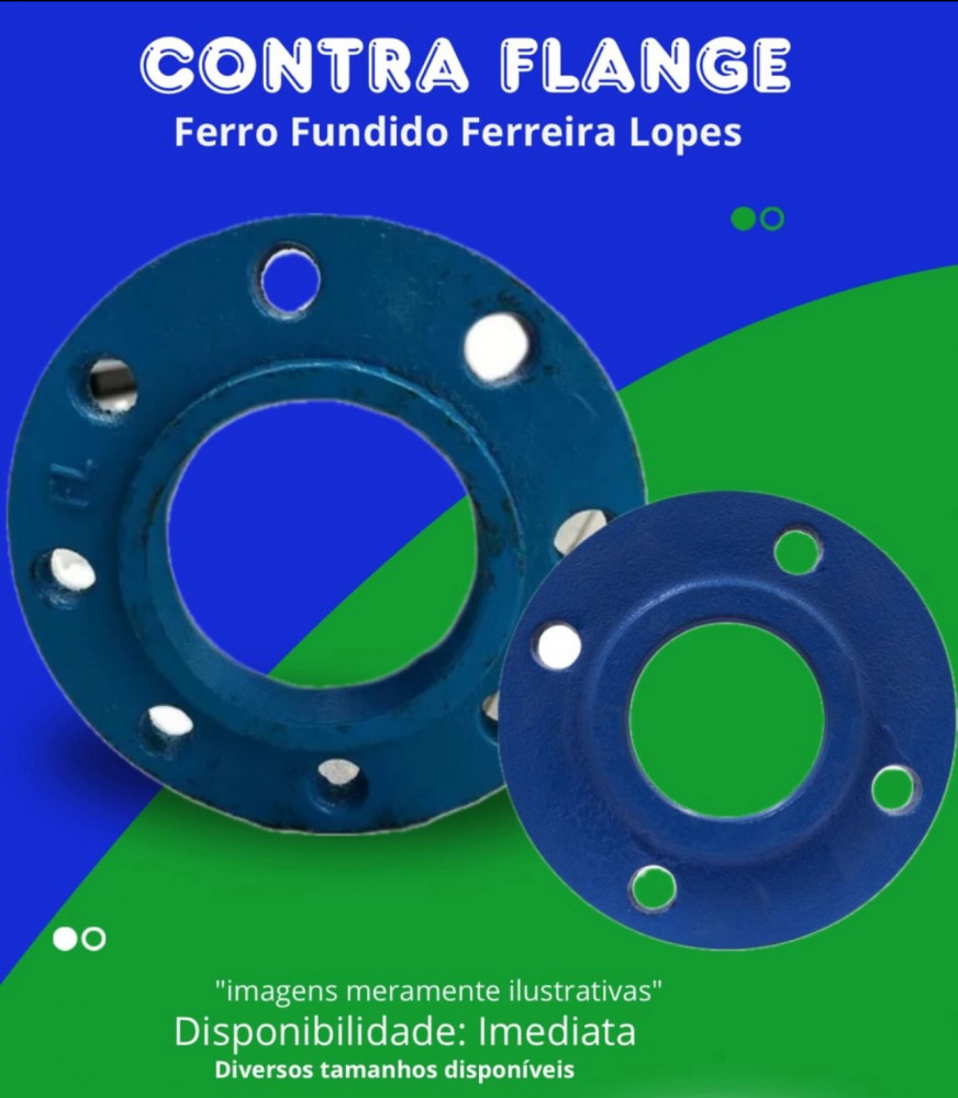 Contra Colonge CONTRA FLANGE CONTRAFLANGE 1.1/2'' - TF Transformotores Ltda