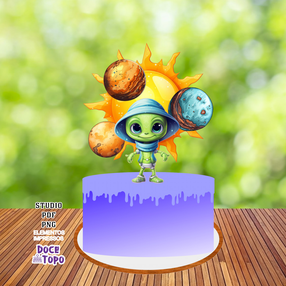 Topo de Bolo Aventura com os Irmãos Kratts