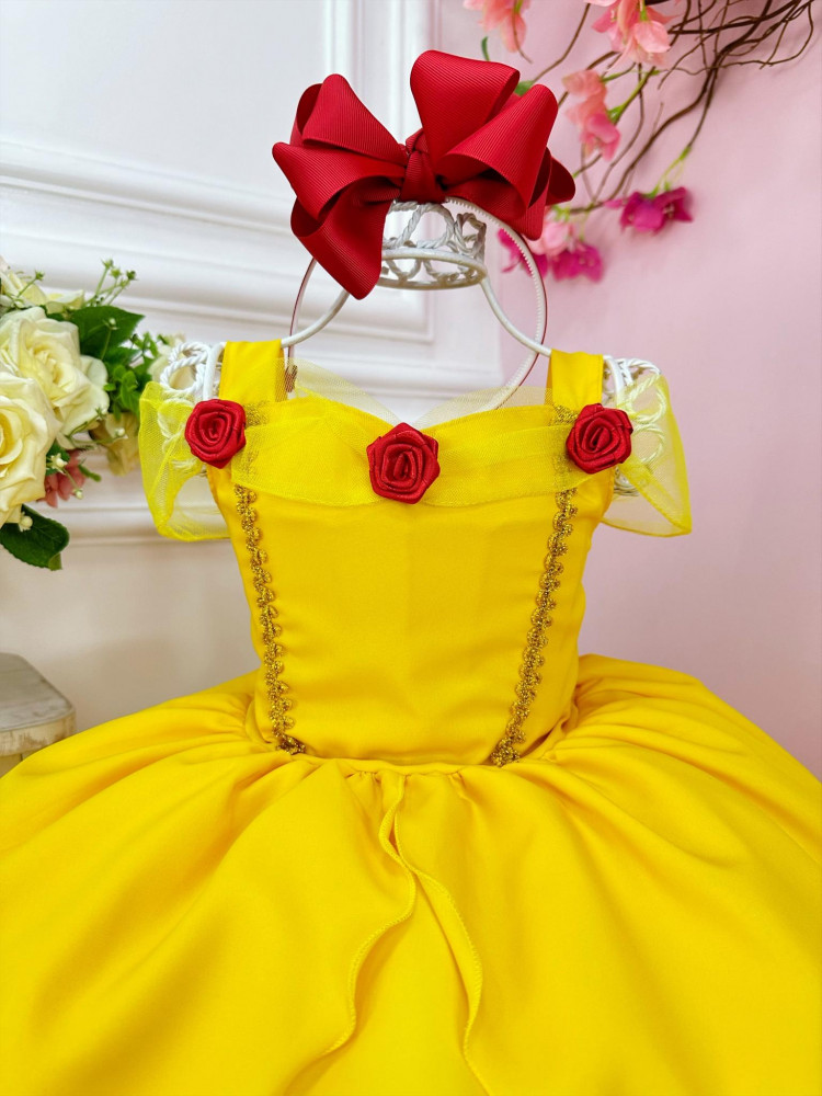 Ea Fera Vestido Bela Ano Vestido Infantil Fotos De Vestido Da Bela