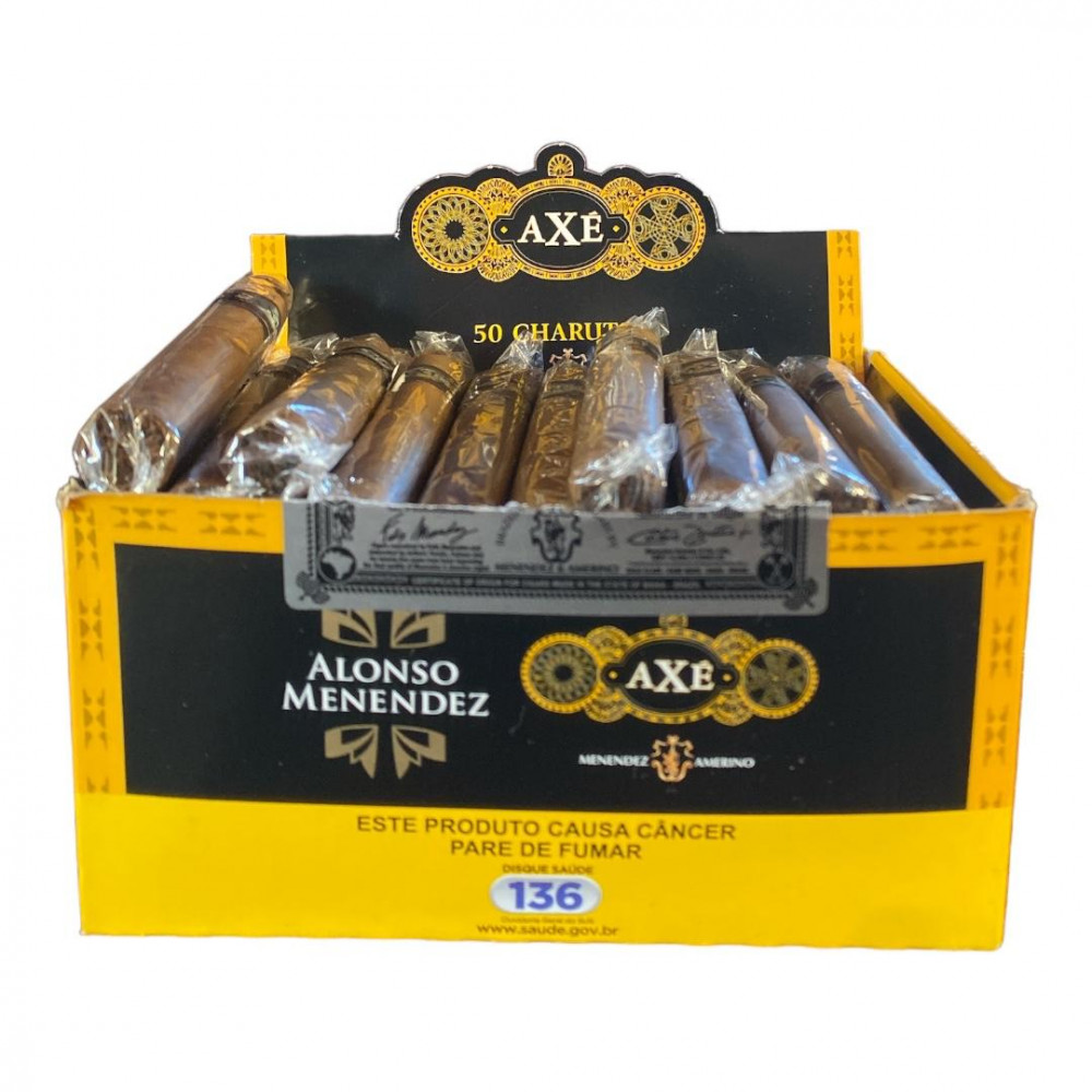 Charuto Axe Alonso Mendez Caixa Com 50 - MegaMix Distribuidora