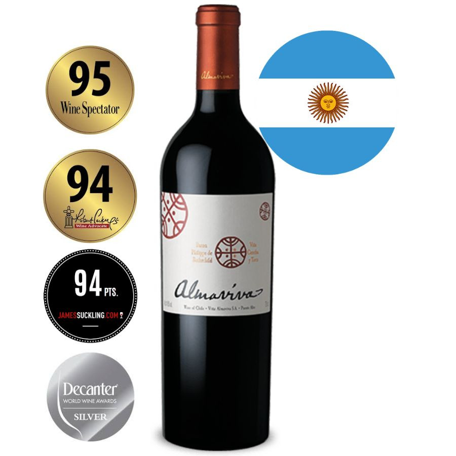 Vinho Tinto Almaviva Chile 2019 750 ml - OUTLET DE VINHOS