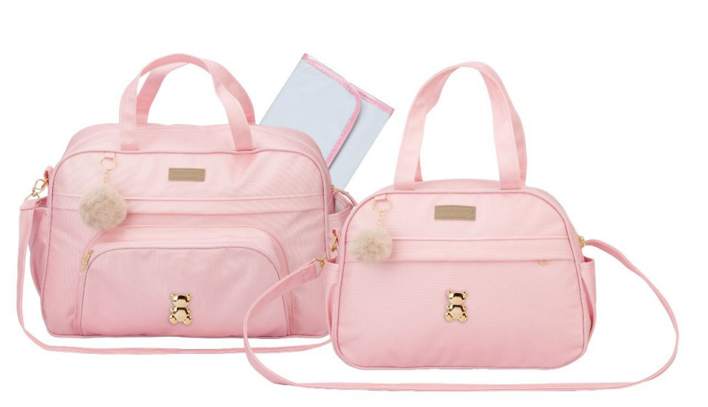 Kit Bolsa 3 peças Petit Baby - (Cód:7324) - Espera Feliz - Nova