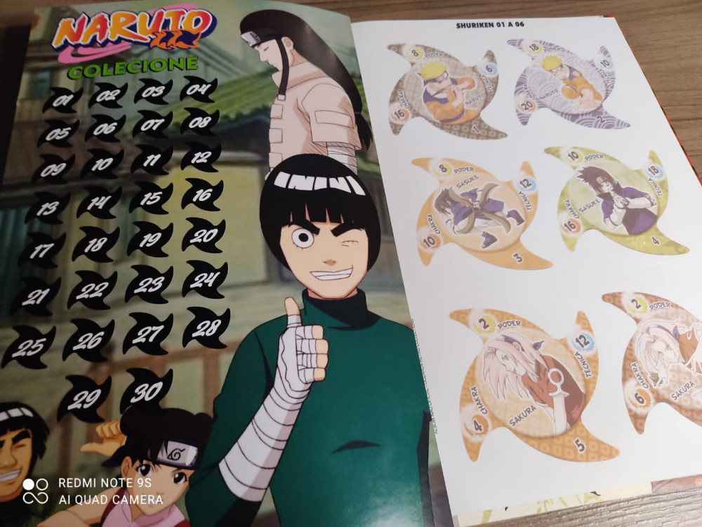Álbum Naruto Shuriken - OoZaruS Retro Collections