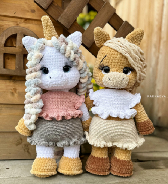 Amigurumi Pattern Unicornio Agnes Amigurumi Crochet Unicorn