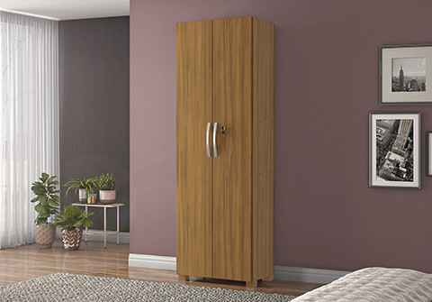 Multiuso NT 4020 Com Pés e Chave Freijó - Lidecor Móveis & Decoração