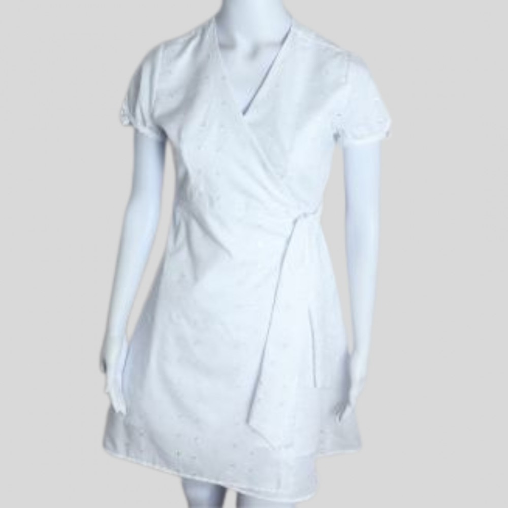 Molde Vestido Evasê Transpassado (Papel Kraft) Marlene - Main Image