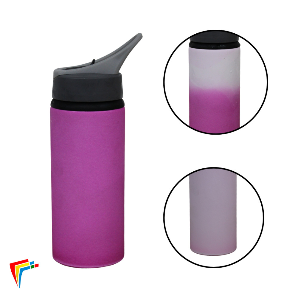 Squeeze Nike Mágica - 600ml p/ sublimação Azul - Sublimáticos Mania