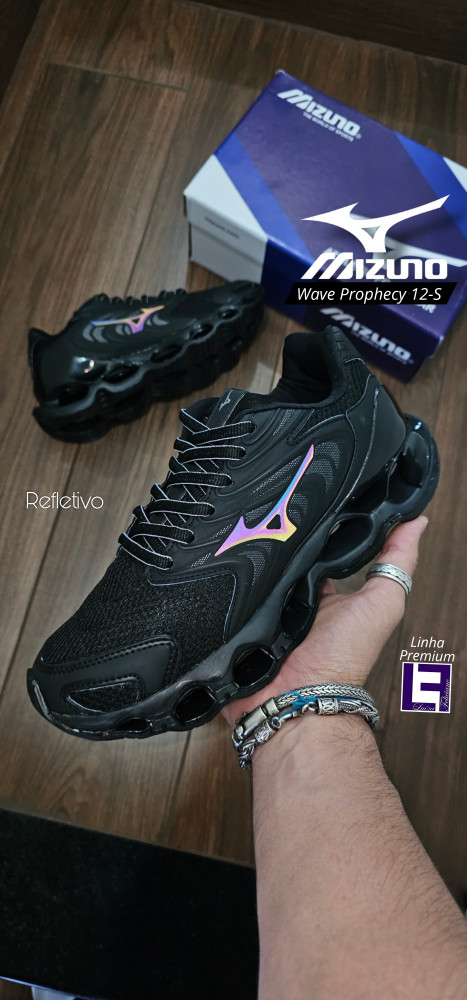 Mizuno Pro 12 S Preto 42 - Luíza Feliciano