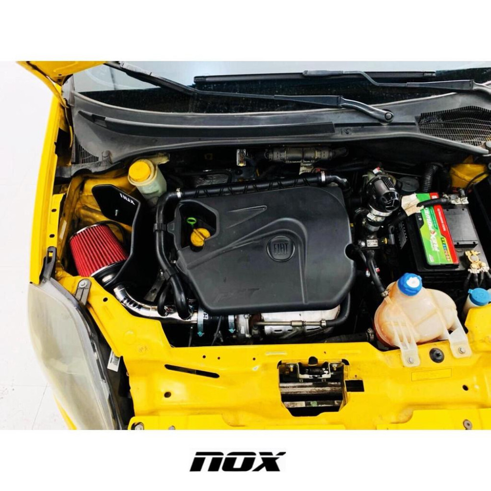 Kit Intake + Filtro Esportivo e Defletor para Punto T-Jet RS Air Filter ...