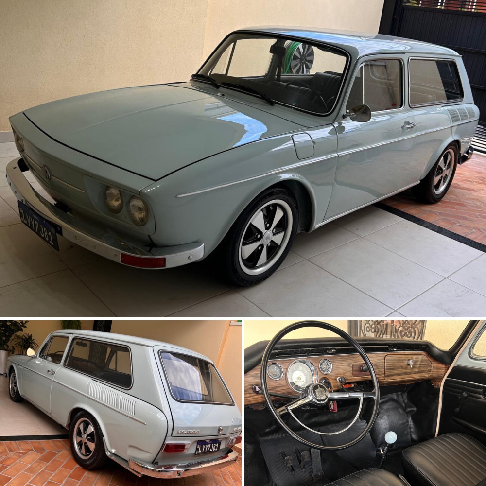 Variant 1600 1972 - Placa Preta - AircooledSales