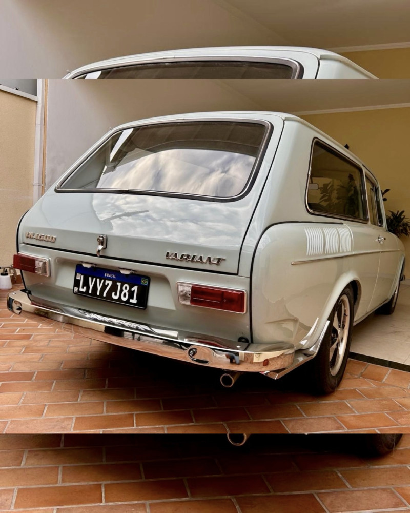 Variant 1600 1972 - Placa Preta - AircooledSales