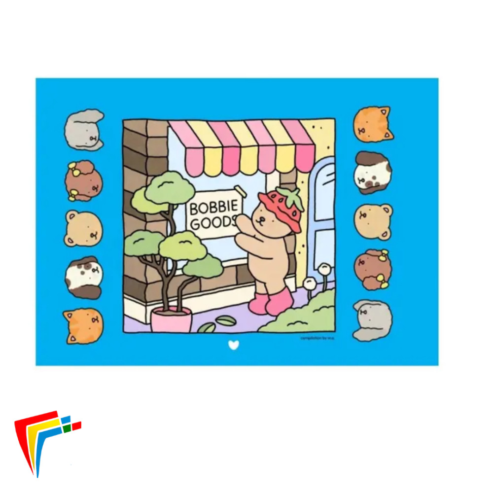 Livro De Colorir Bobbie Goods Com Desenhos Variados E Detalhados