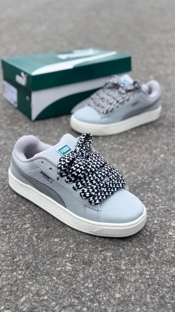 PUMA SUEDE XL - CINZA/CROMO 38 - Boost Grifes