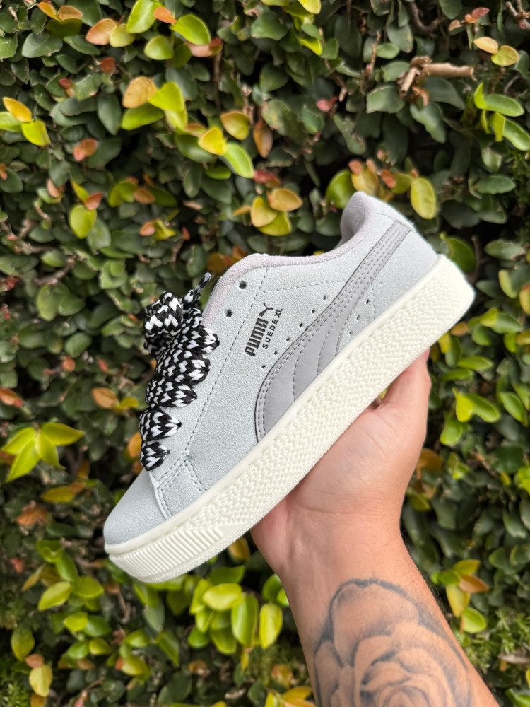 PUMA SUEDE XL - CINZA/CROMO 38 - Boost Grifes