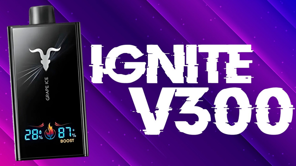 IGNITE V300 [30k] Banana Coconut Water - Oficina do Vapor - Porto Ferreira  / SP