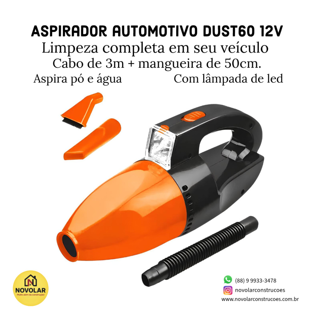 Aspirador Dust60 12v