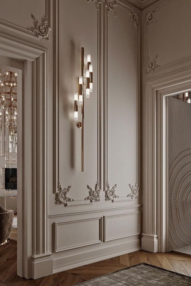 Canto Decorativo Para Boiserie Par Cantoneiras Paredes Decoração Tetos ...