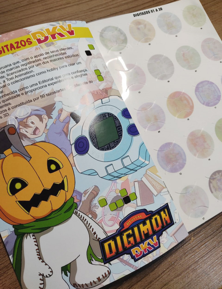Álbum Digitazos DKV Digimon - OoZaruS Retro Collections