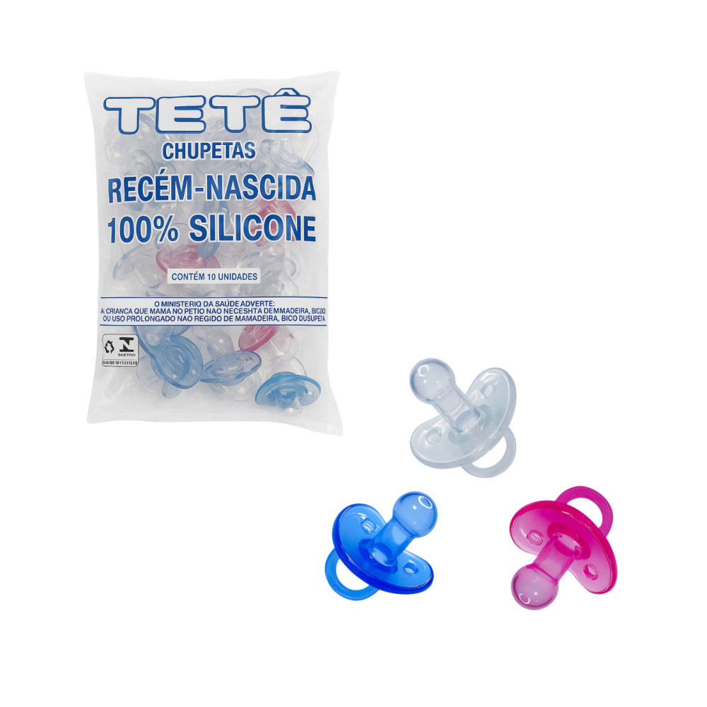 Chupeta Confort RN Silicone Bico Redondo c/10 - (Cód:7781) - Pepeta ...