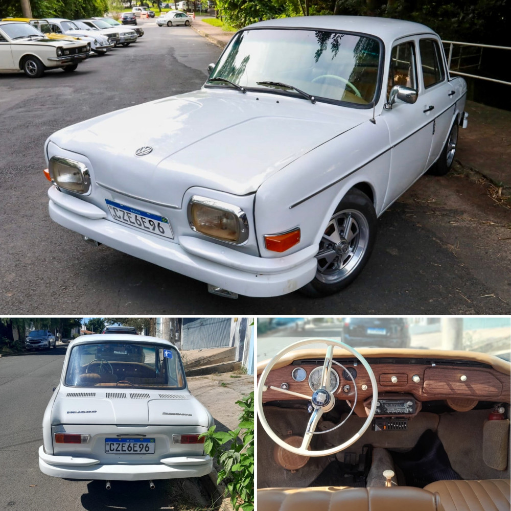 VW 1600 1969 (Zé do Caixão) - Placa Preta - AircooledSales