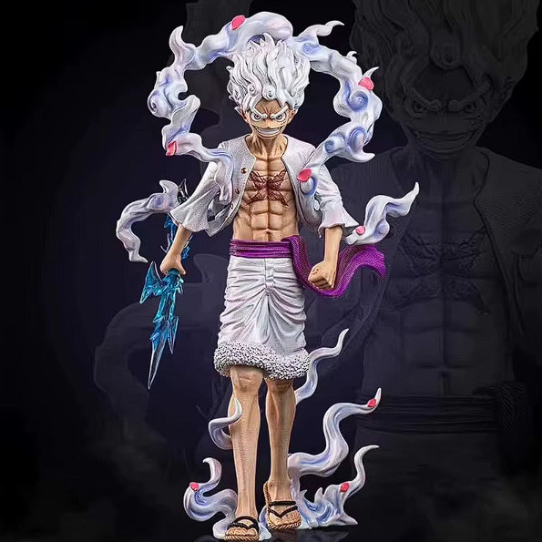 Action Figure Luffy Gear 5 Chapéu One Piece 22cm - Itabaiana Comics