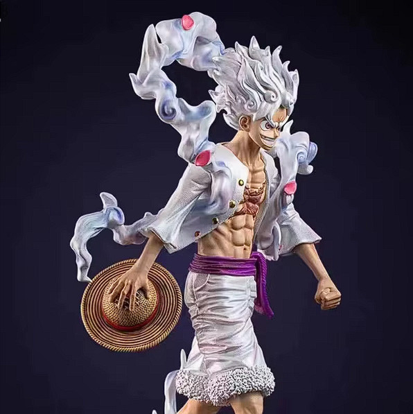 Action Figure Luffy Gear 5 Chapéu One Piece 22cm - Itabaiana Comics