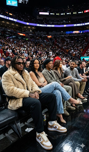 Nba Basketball Vip Foto presença vip NBA - Aguiar Prompts