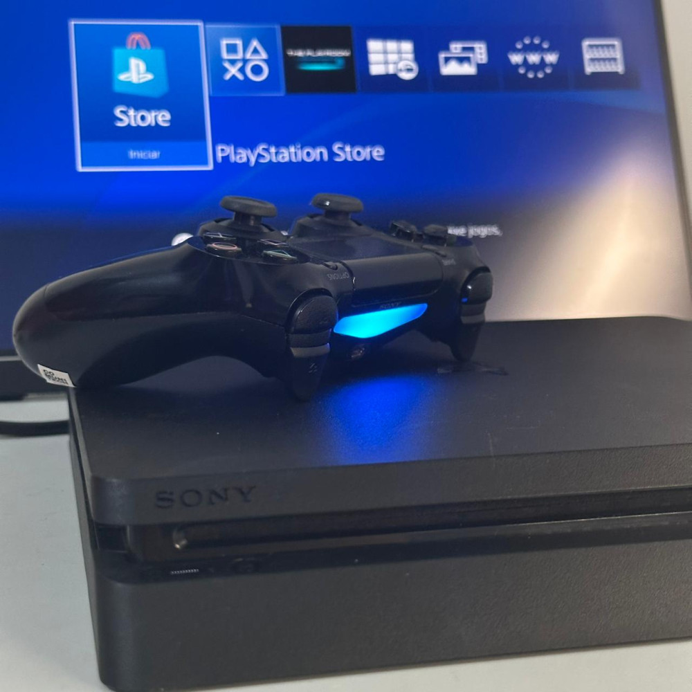 PS4 Slim 500gb Usado - Bione Games