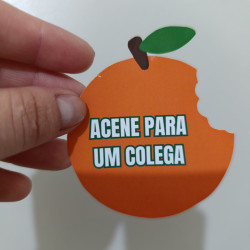 Acolhida volta às aulas - A lagartinha