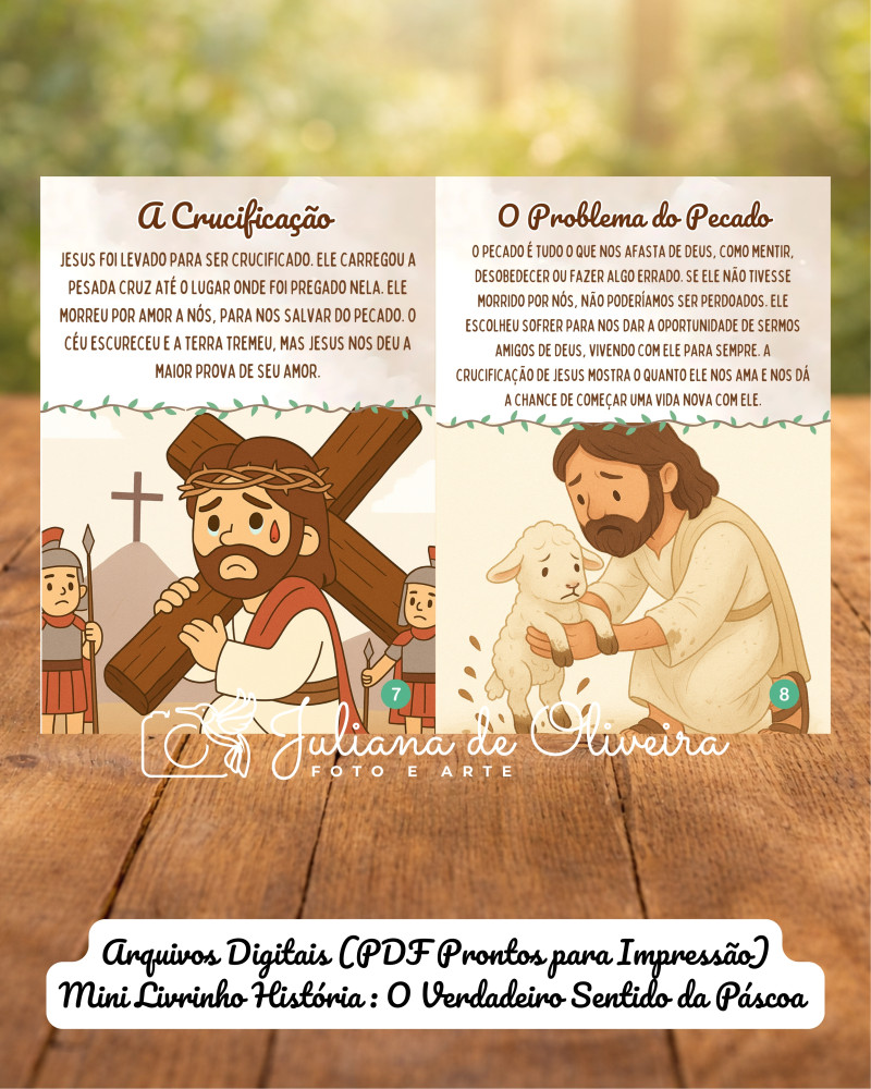 Arquivo Digital – Mini Livrinho História 📖 O Verdadeiro Sentido da ...