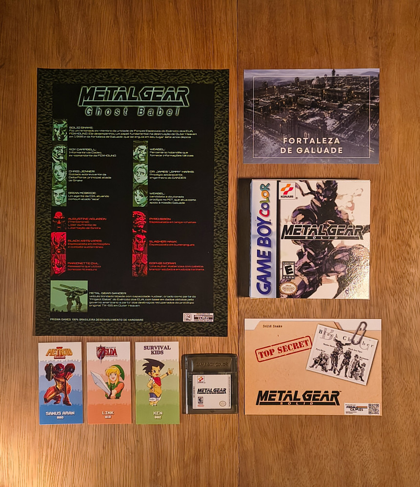 Metal Gear Solid (Jogo do Mês) Inglês 🇺🇸 - Com Caixa 🟢 - Prisma