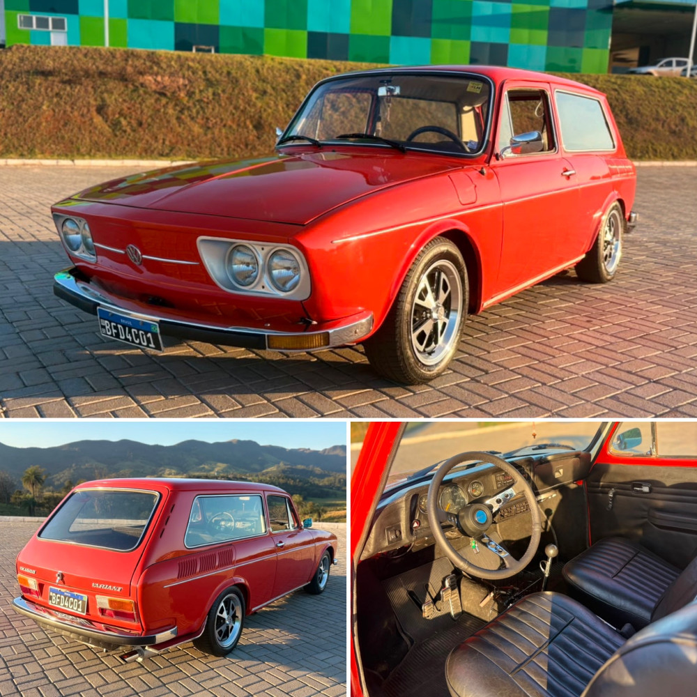 Variant 1600 1976 - Placa Preta - AircooledSales