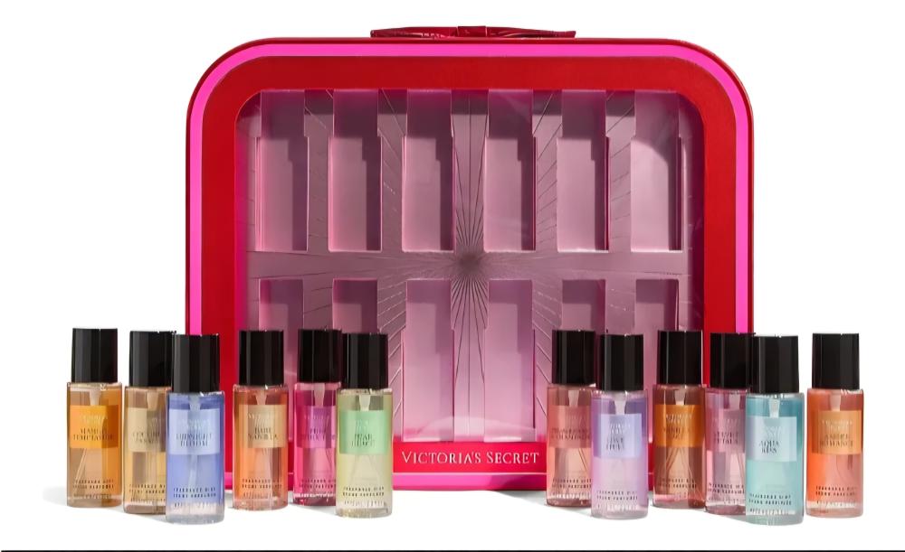 Kit Victoria's Secret 12 Miniaturas Body Splash (75ml) - Original