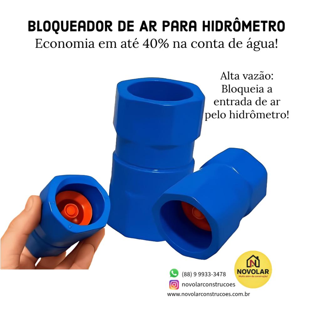 Bloqueador de Ar para Hidrômetro