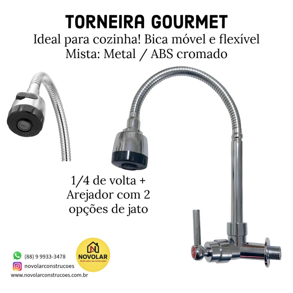 Torneira Gourmet para Cozinha - Parede