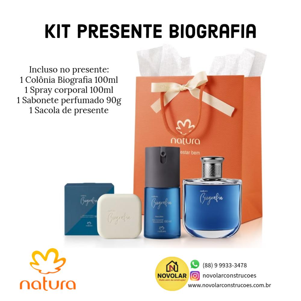 Kit Presente Biografia