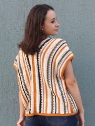 COLETE KIMONO LAUREN (receita + vídeo aula)