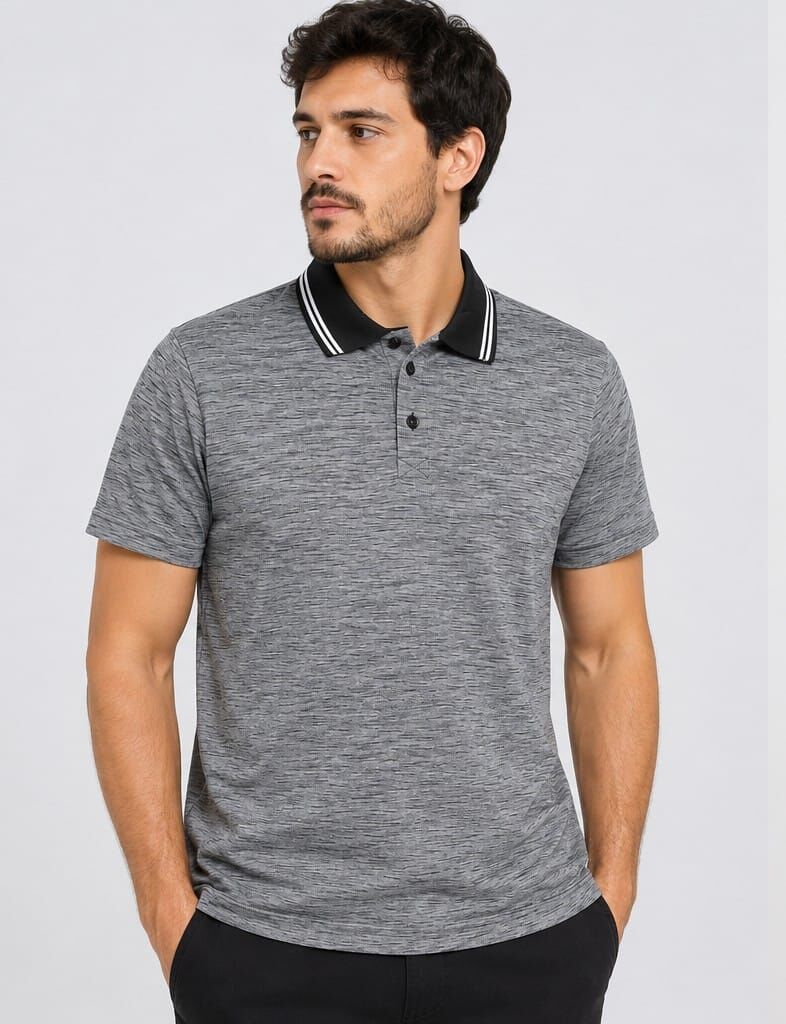Camiseta Polo Mescla
