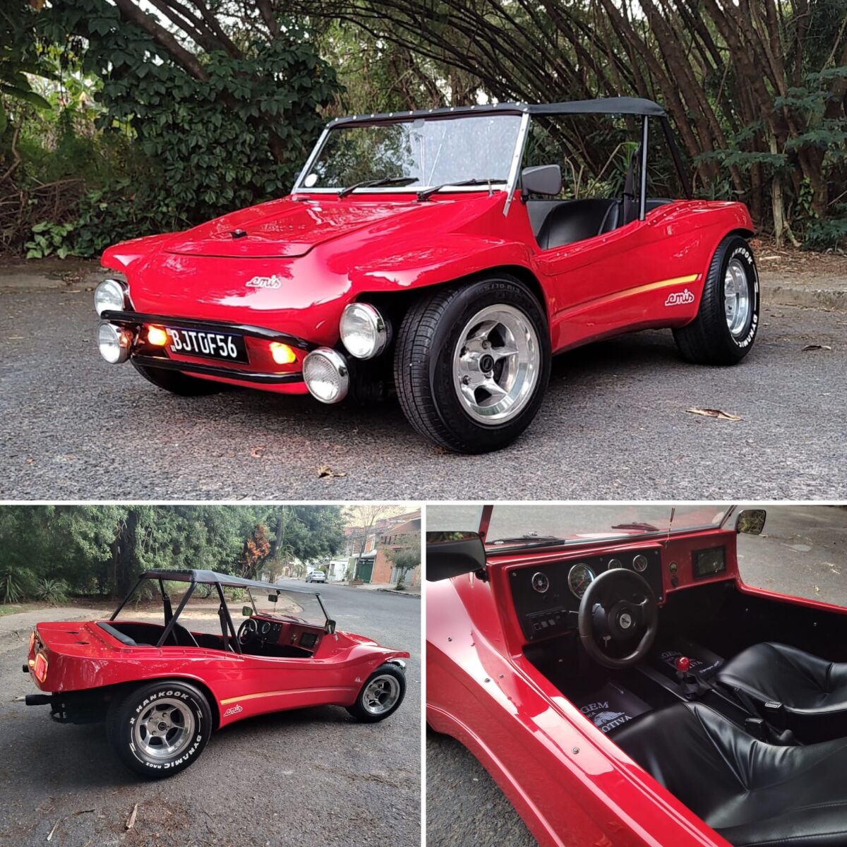 Buggy Emis 1985 - Placa Preta