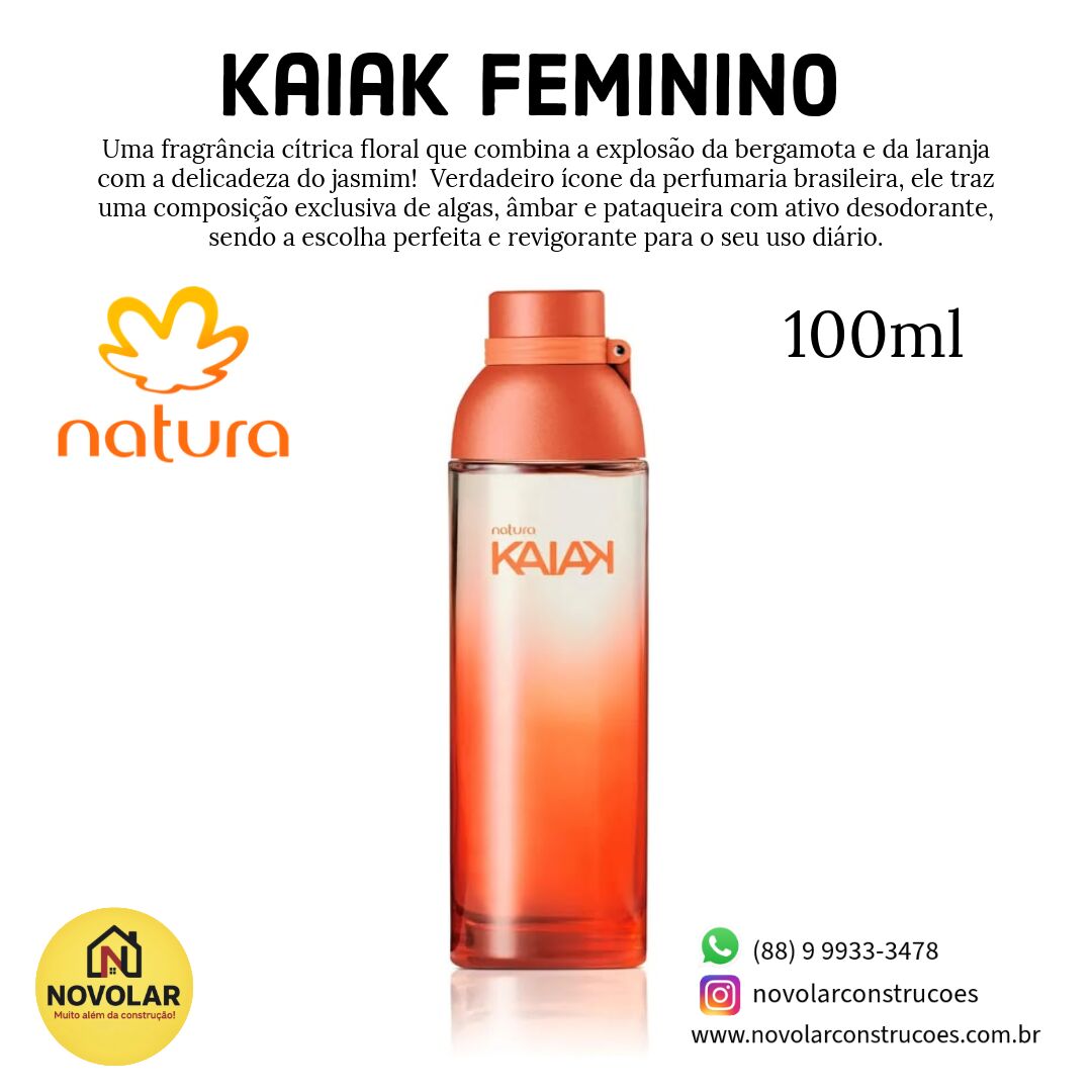 Kaiak Feminina 100ml