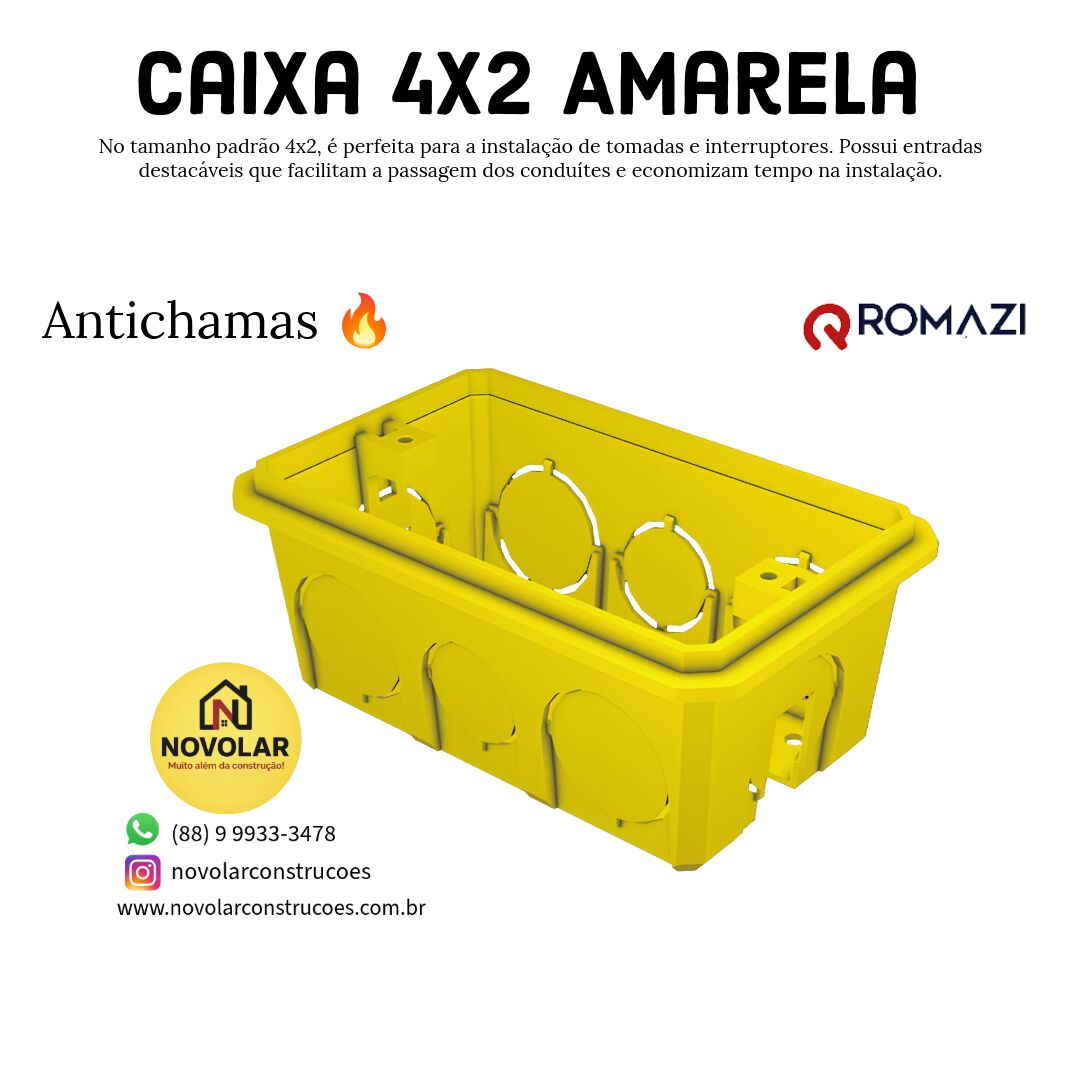 Caixa Amarela 4x2 Romazi